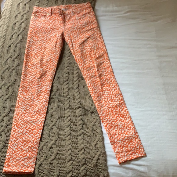 Orange and white pants - Picture 3 of 5